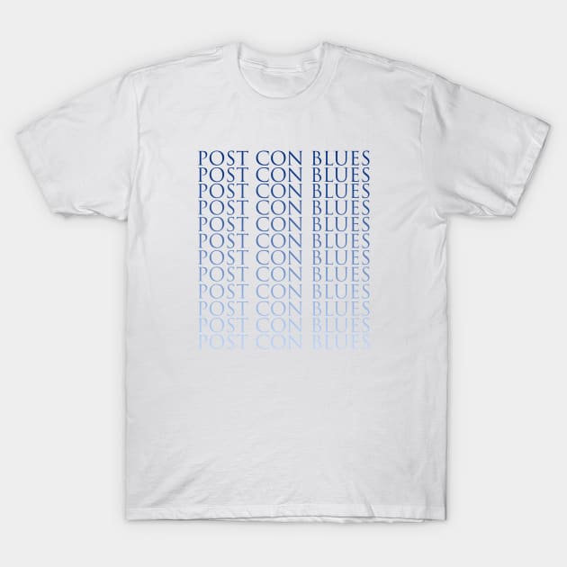 post con blues T-Shirt by thehollowpoint